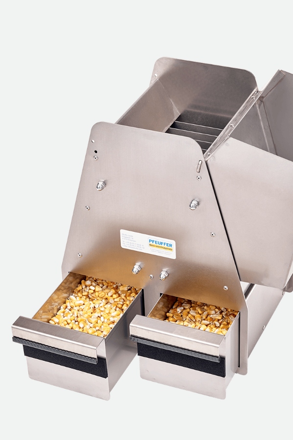 Grain sample dividers