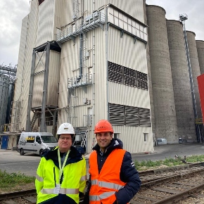 Installation of the STELA dryer in Goswinowice, Poland